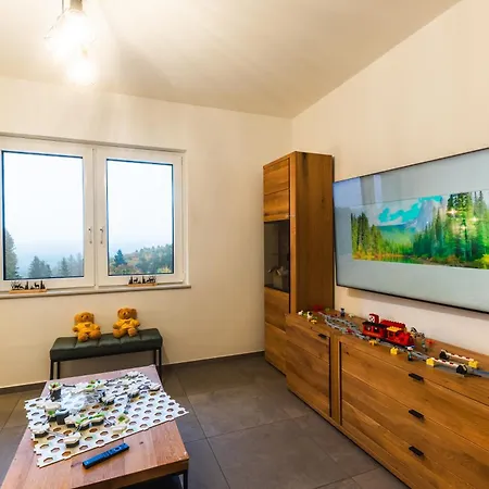 Luxus-ferienhaus Mit Sauna, Hot Tub Und Grandiosem Panorama بيت للعطل