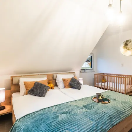Dom wakacyjny Luxus-ferienhaus Mit Sauna, Hot Tub Und Grandiosem Panorama Winterberg