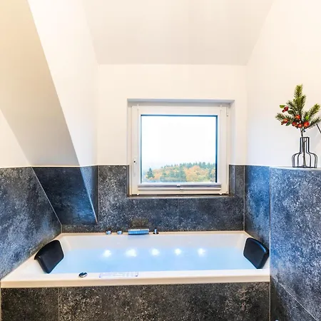 Luxus-ferienhaus Mit Sauna, Hot Tub Und Grandiosem Panorama Dom wakacyjny Winterberg