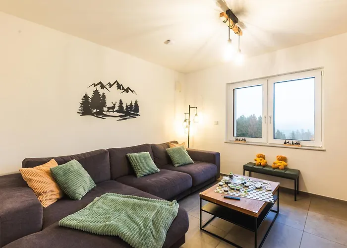 Luxus-ferienhaus Mit Sauna, Hot Tub Und Grandiosem Panorama Сasa de vacaciones