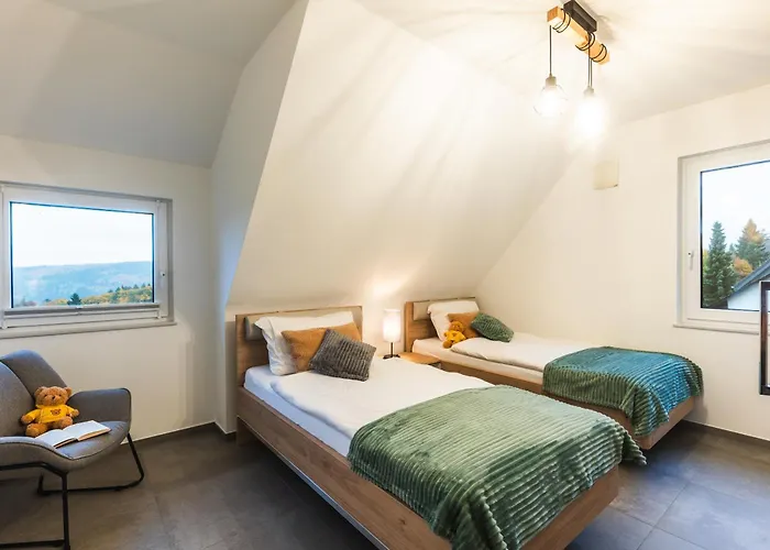 Luxus-ferienhaus Mit Sauna, Hot Tub Und Grandiosem Panorama