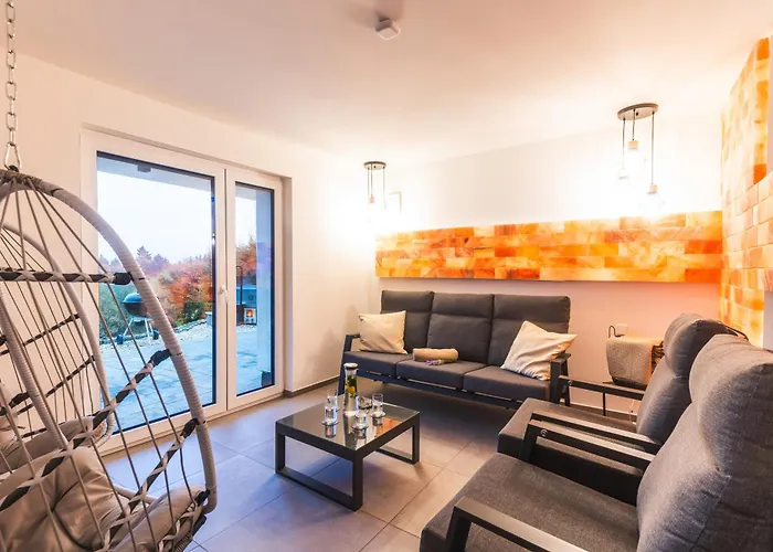 Сasa de vacaciones Luxus-ferienhaus Mit Sauna, Hot Tub Und Grandiosem Panorama