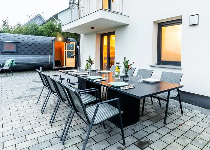 Luxus-ferienhaus Mit Sauna, Hot Tub Und Grandiosem Panorama Winterberg