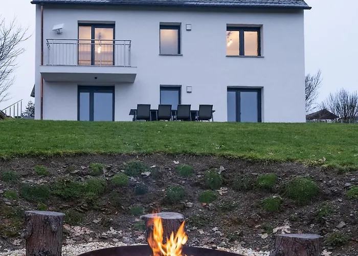 Luxus-ferienhaus Mit Sauna, Hot Tub Und Grandiosem Panorama Сasa de vacaciones Winterberg